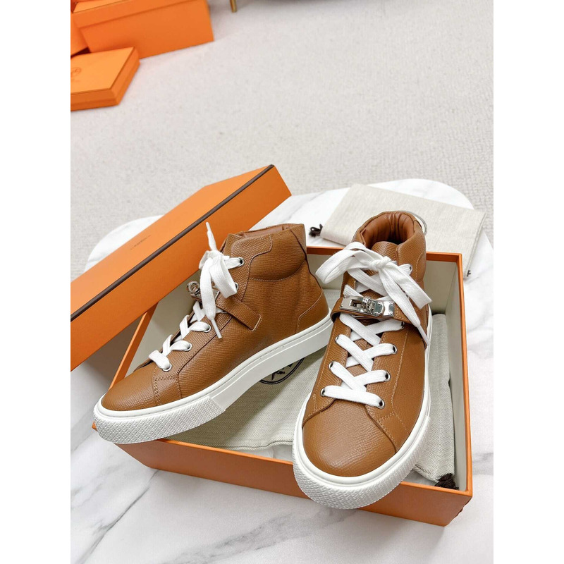 H**mes daydream sneakers brown