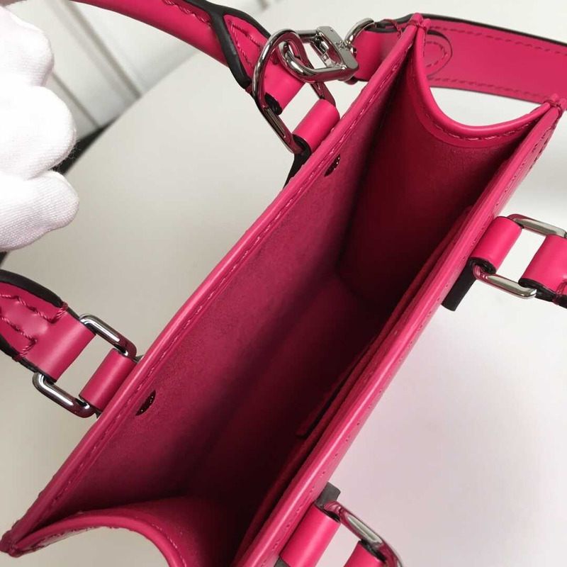 l**is V*t*n petit sac plat epi leather rose pink
