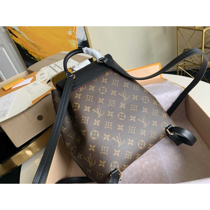 l**is V*t*n montsouris small backpack monogram&black