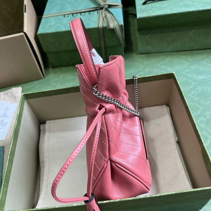 G*u*i blondie seris mini buckle bag pink