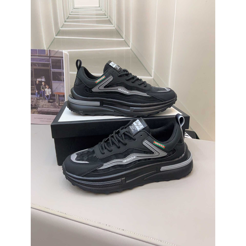 G*u*i sneaker black and gray