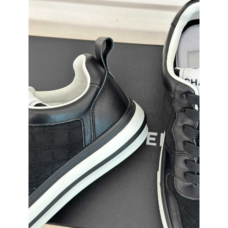 Ch*el sneakers low top black
