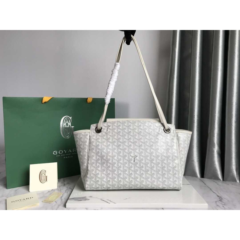 Go*ard rouette tote bag white
