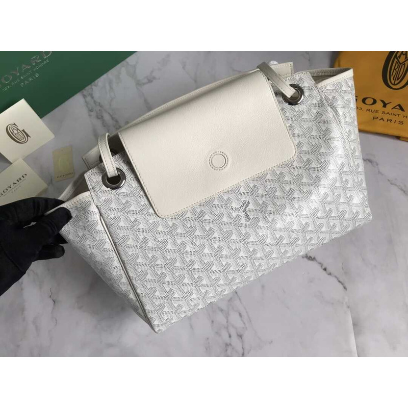 Go*ard rouette tote bag white