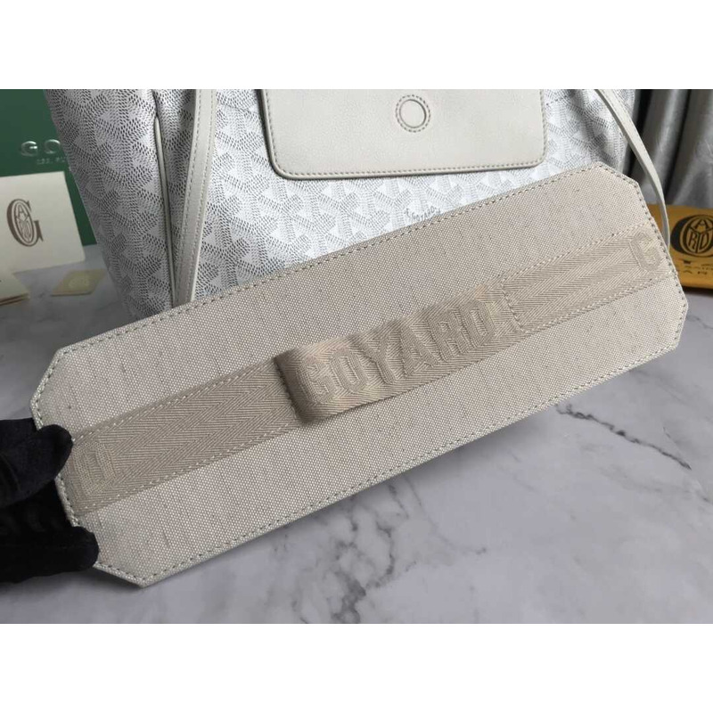 Go*ard rouette tote bag white
