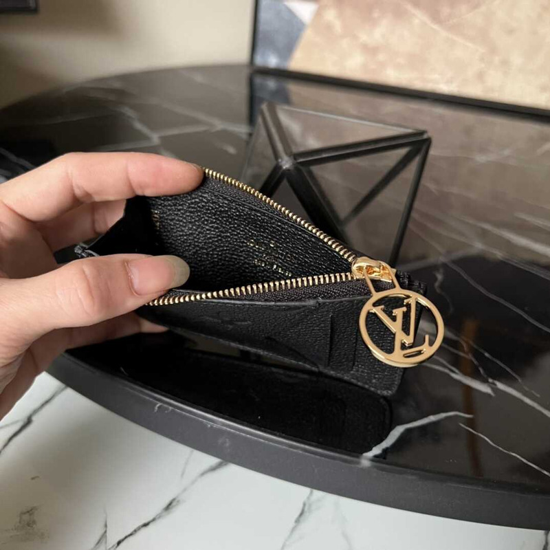 l**is V*t*n romy business empreinte card holder black