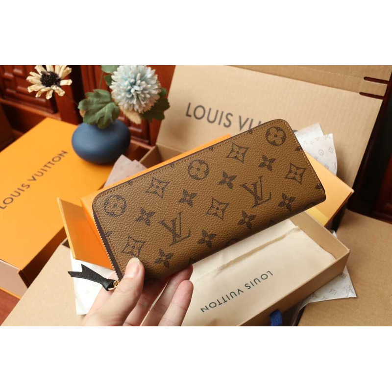l**is V*t*n clemence wallet monogram reverse