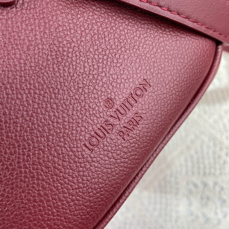 l**is V*t*n  speedy  bandoulière 25 handbag wine red