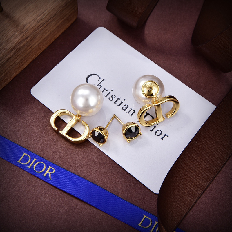 D*or ch**an ostume jewelry elegant style formal style bridal earrings gold