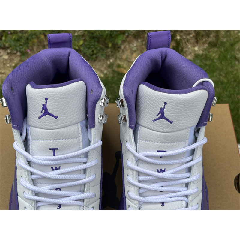 Air Jordan 12 Sneakers Purple White