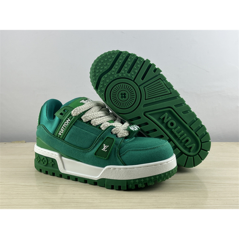 l**is V*t*n trainer maxi sneaker green