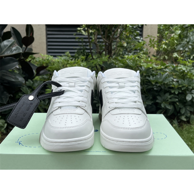 Off White Out Of Office Lace-Up Sneakers White
