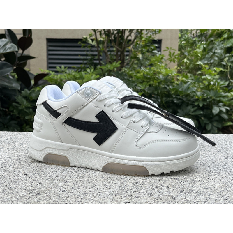 Off White Out Of Office Lace-Up Sneakers White