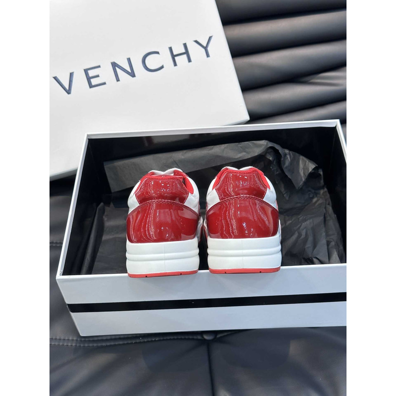 Givenchy G4 Low Top Sneakers Red