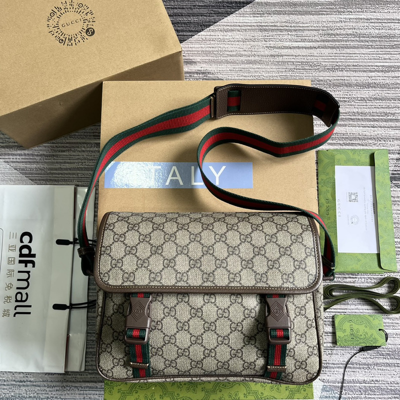 g*u*i gg message bag beige and ebony gg S*p*e