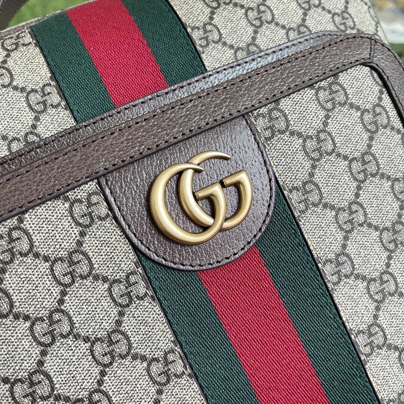 g*u*i ophidia gg medium backpack beige and ebony gg S*p*e canvas
