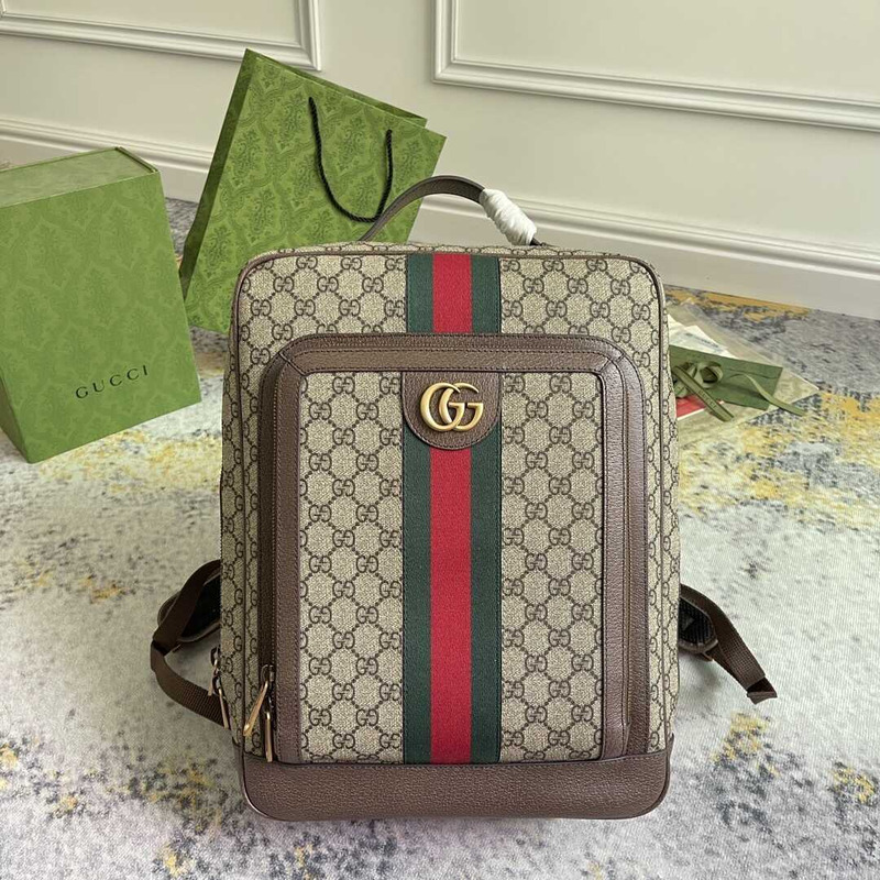 g*u*i ophidia gg medium backpack beige and ebony gg S*p*e canvas