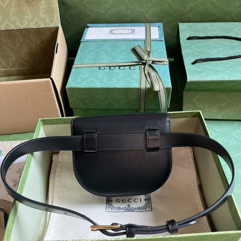 G*u*i horsebit 1955 belt bag black