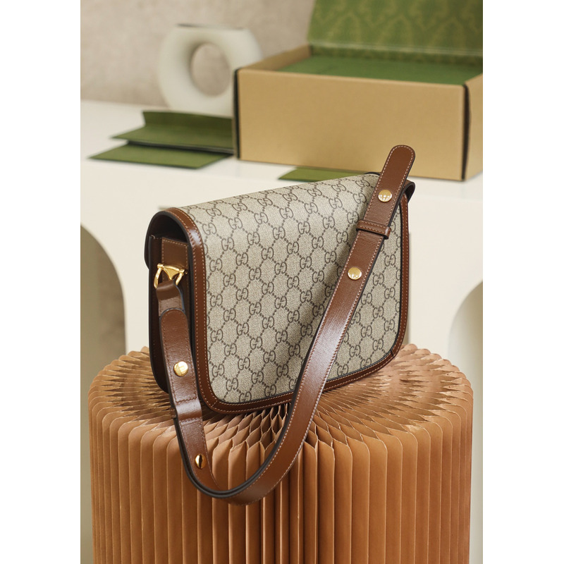 G*u*i horsebit 1955 small bag brown