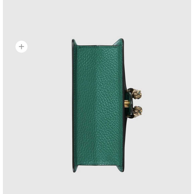 g*u*i women S*per mini leather shoulder bag green