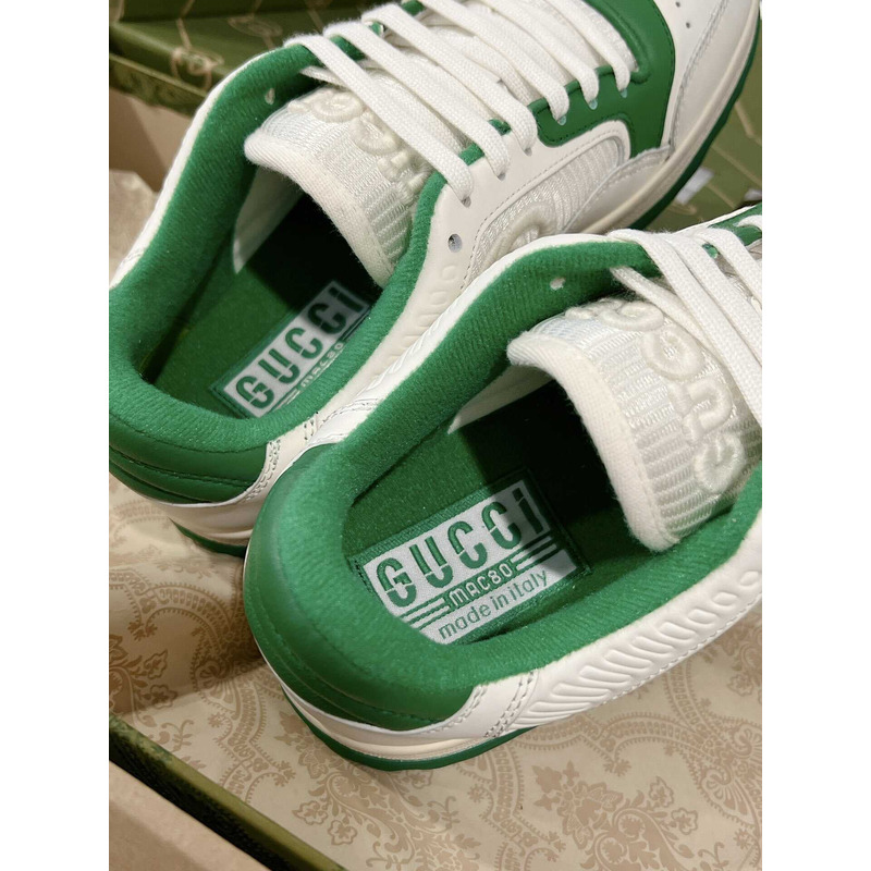 G*u*i mac80 sneakers off white and green