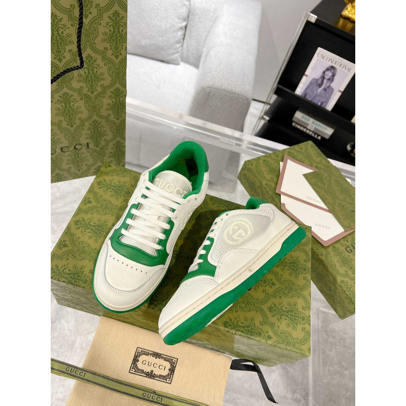 G*u*i mac80 sneakers off white and green