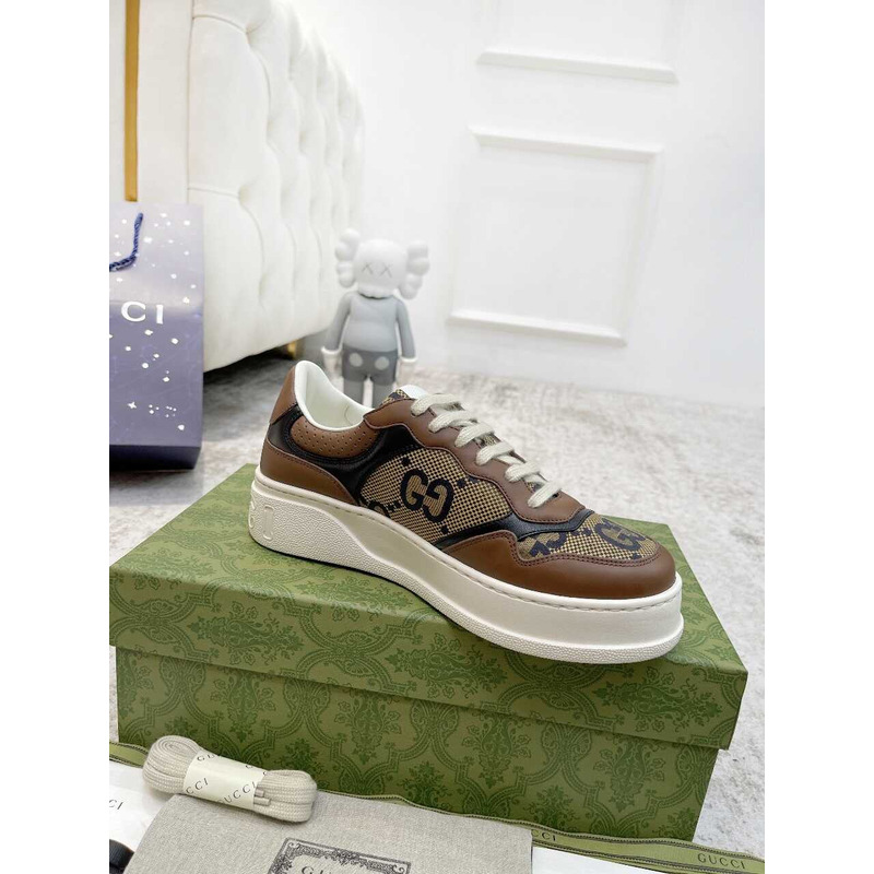 G*u*i damensneaker mit gg brown