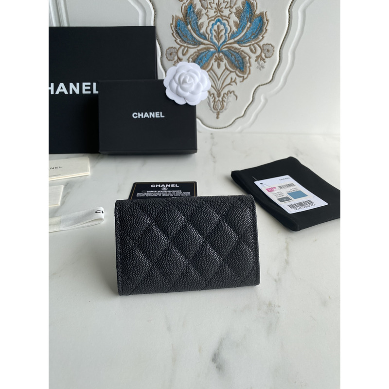 Ch*el classic card holder, black