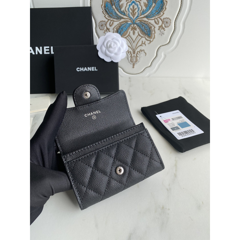 Ch*el classic card holder, black