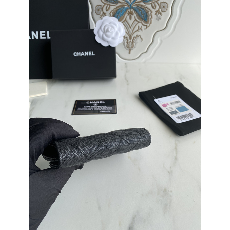 Ch*el classic card holder, black