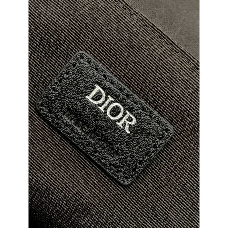 d*or hit the road bag with strap black cd Di*m*nd canvas