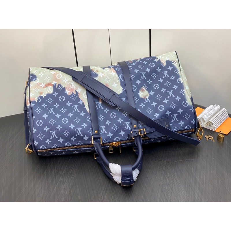 l**is V*t*n keepall bandoulière 50 blue