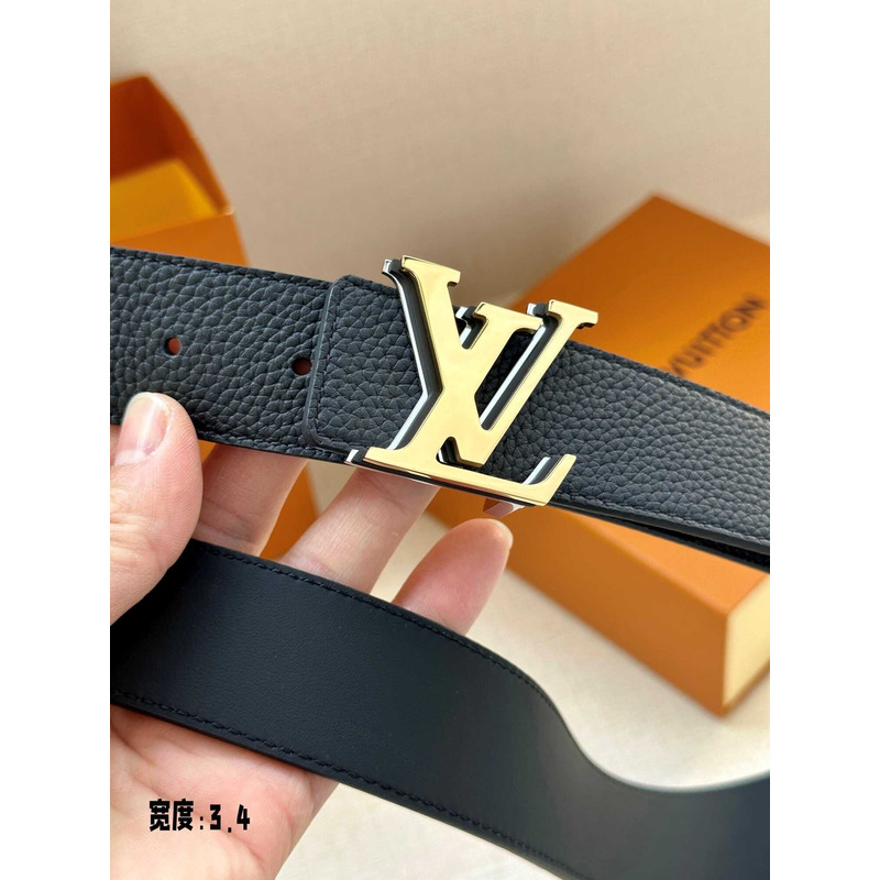 l**is V*t*n initiales 40mm reversible belt black