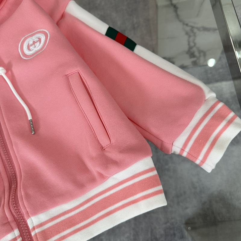 G*u*i children sports clothes set pink