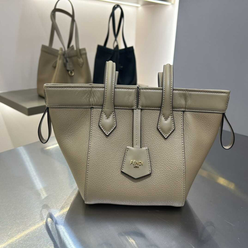F**di origami mini bag leather handbags variety of green
