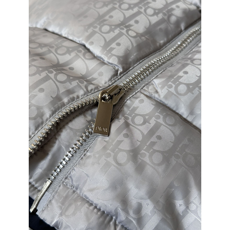 D*or grey unisex down jacket