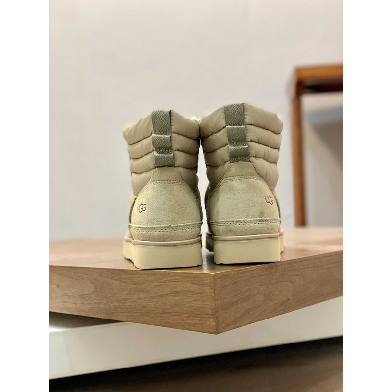 UGG Classic Mini Lace-up Weather Boot Beige