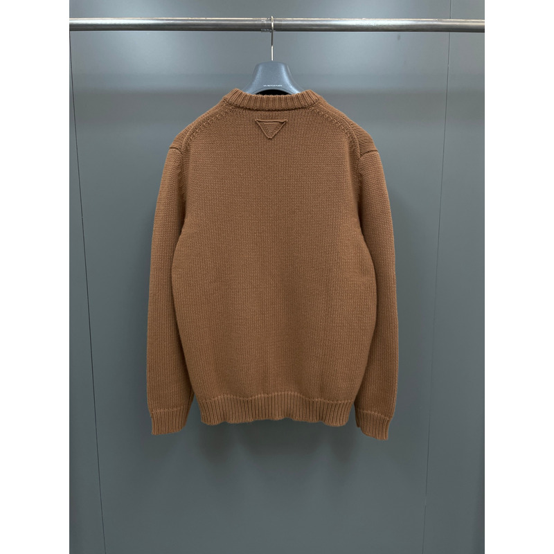 Pra*a camel hair cardigan camel brown