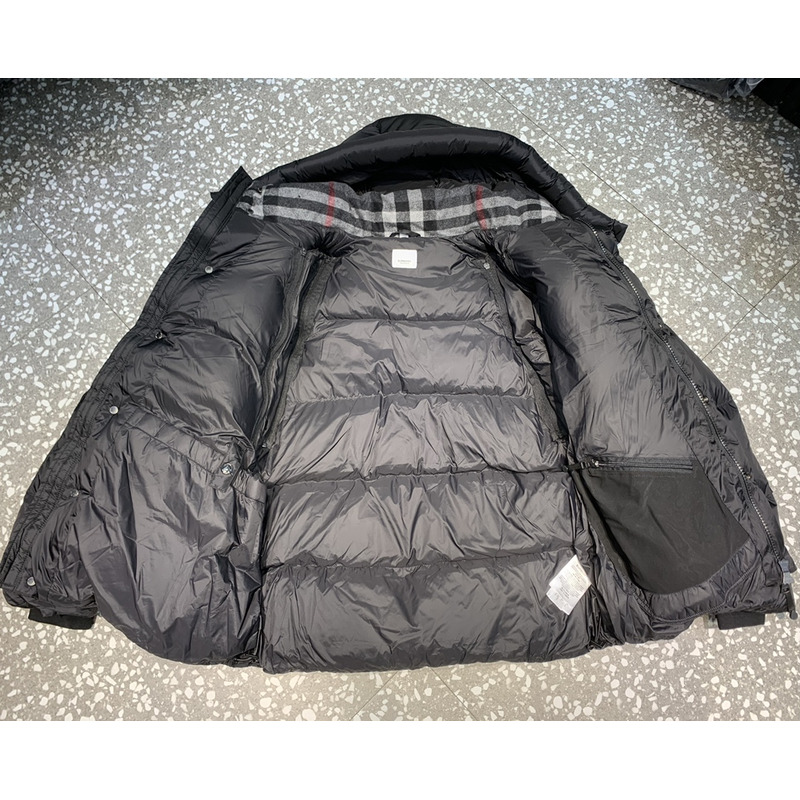 B**rry leeds down bomber jacket black