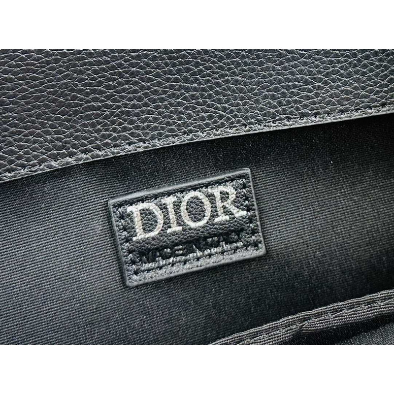 d*or safari N0*H-south tote bag black