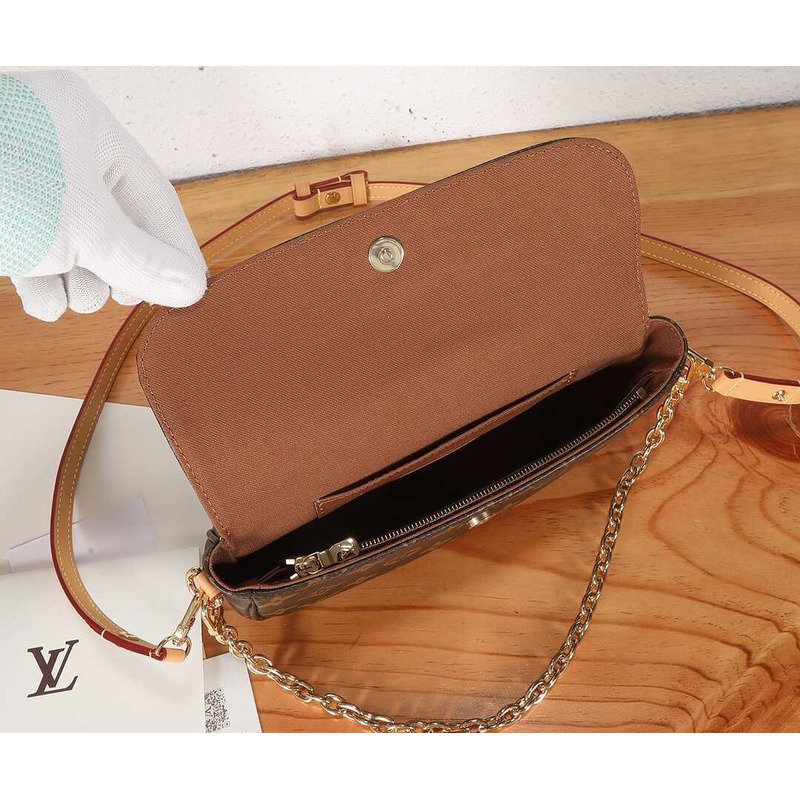 l**is V*t*n wallet on chain ivy shoulder bags monogram
