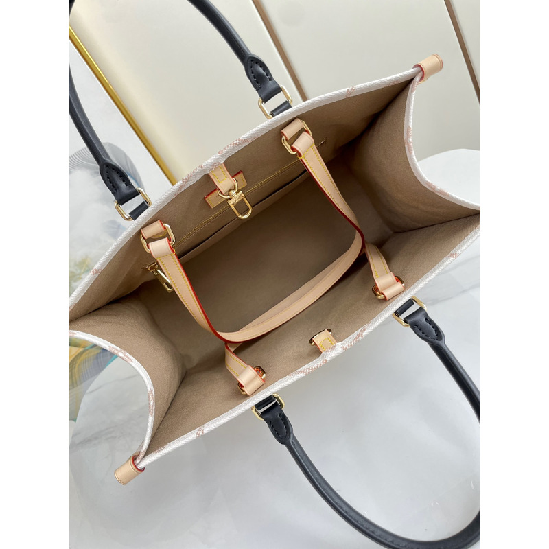 l**is V*t*n onthego mm tote monogram dune