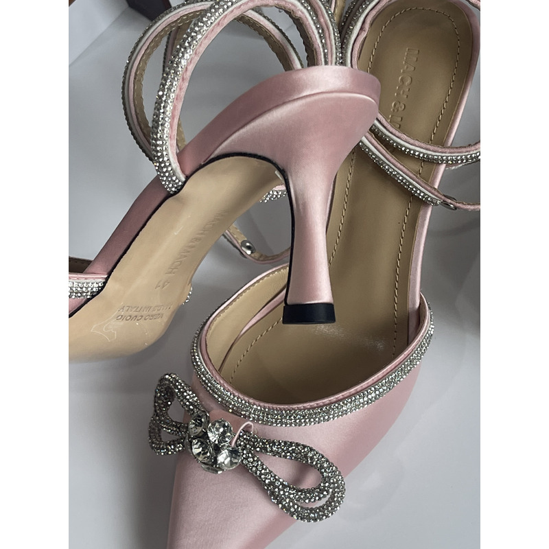 Mach & Mach Mach Bow High Heels Pink