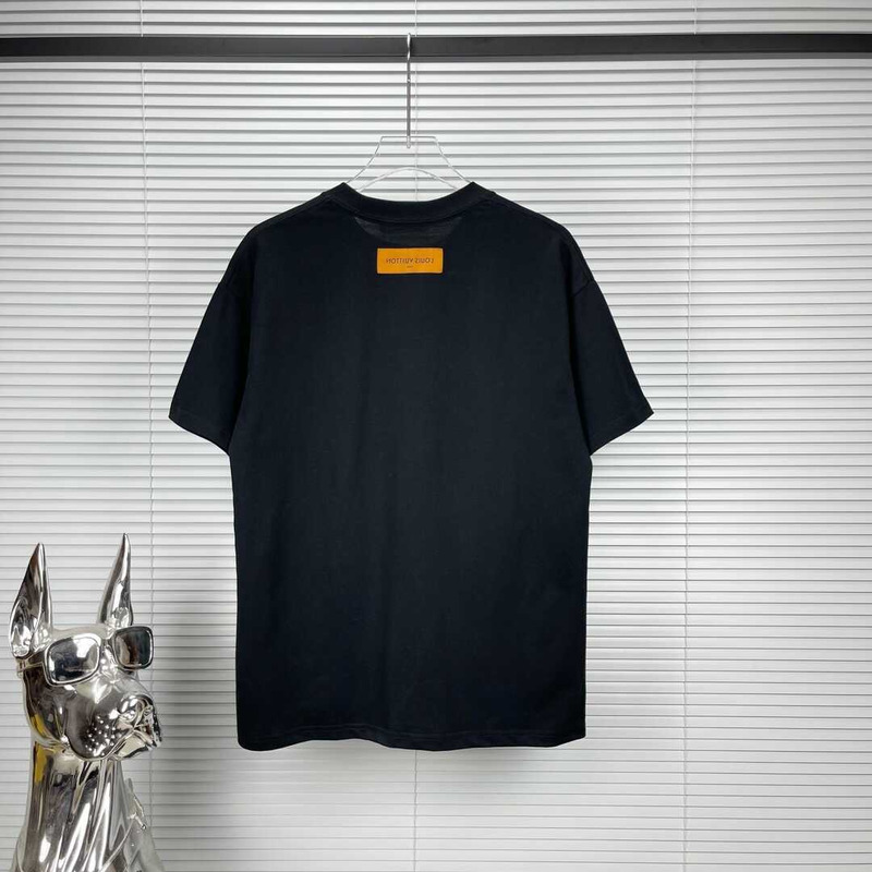 l**is V*t*n x nocimh“double logo” t-shirt black