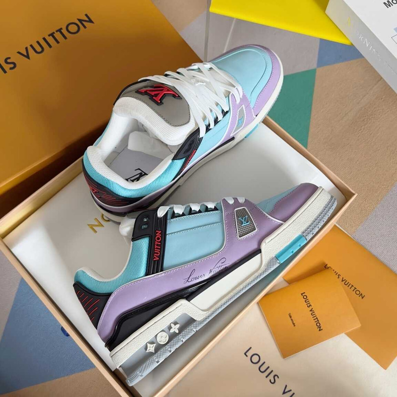 l**is V*t*n lv trainer sneaker blue