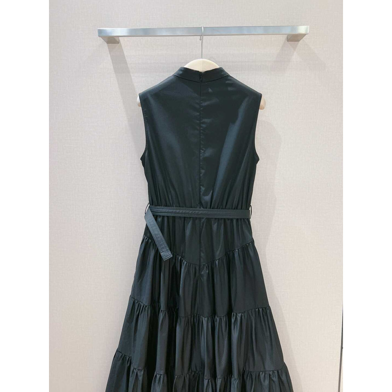 D*or mid-length dress black sleeveless