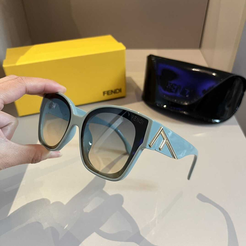 F**di first blue acetate sunglasses