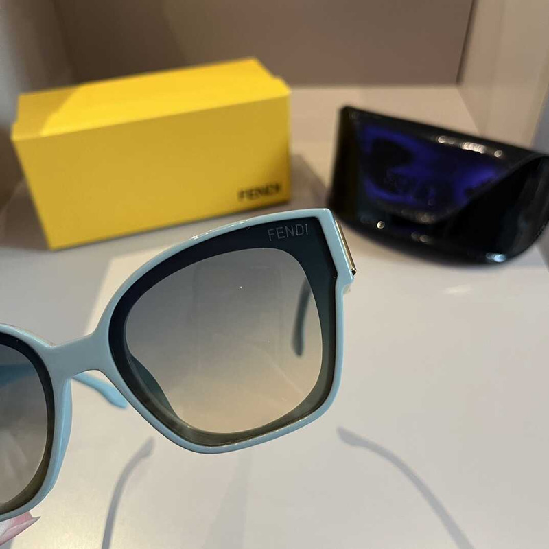 F**di first blue acetate sunglasses