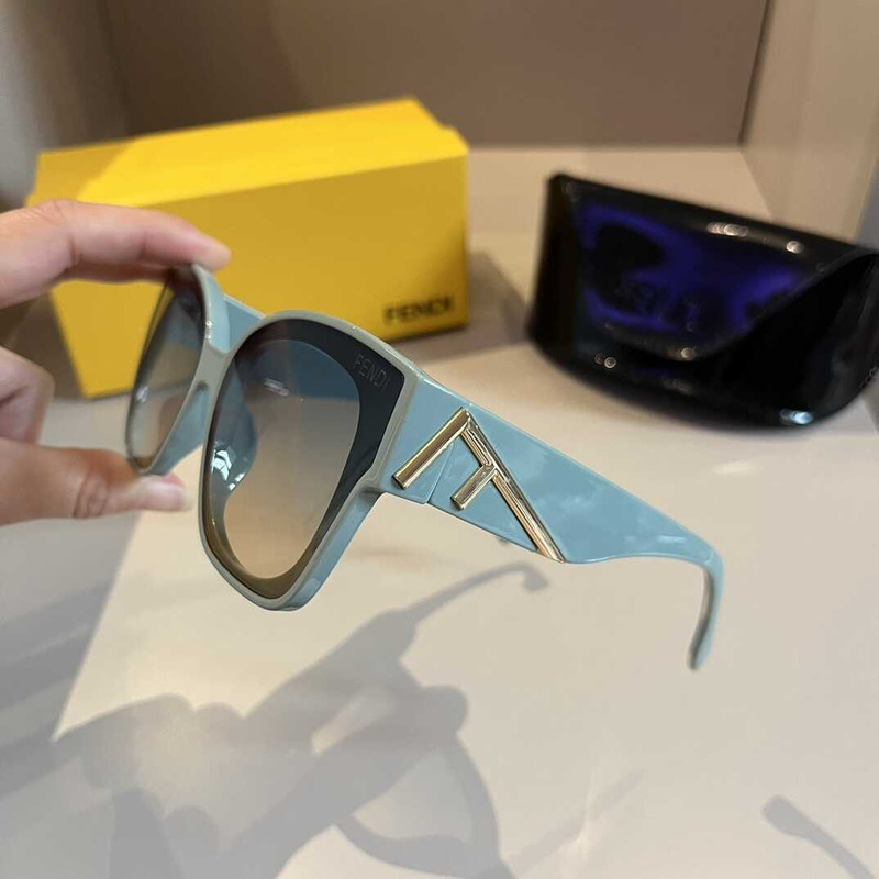 F**di first blue acetate sunglasses