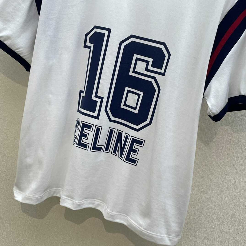 Ce**e 16 boxy t-shirt cotton jersey white